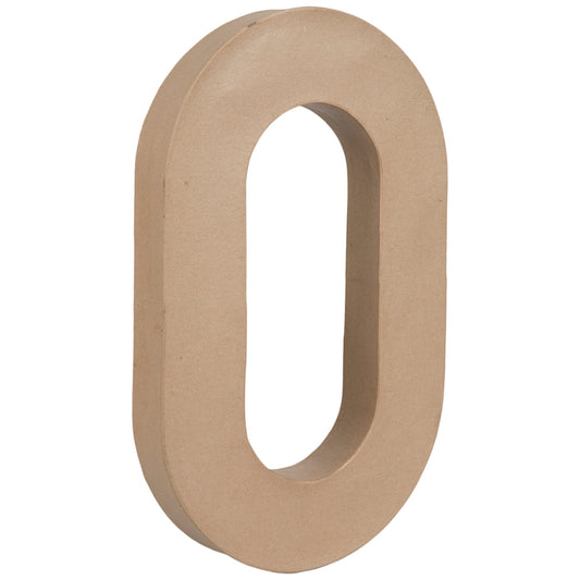Paper Mache Craft 8'' (Number)