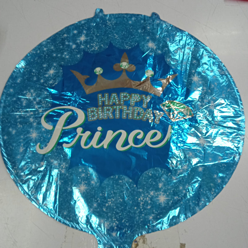 Foil Balloon Round Prince