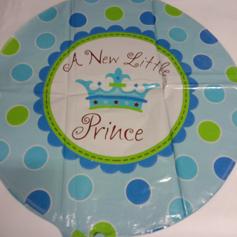 Foil Balloon Round Prince