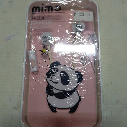 Earphone Panda