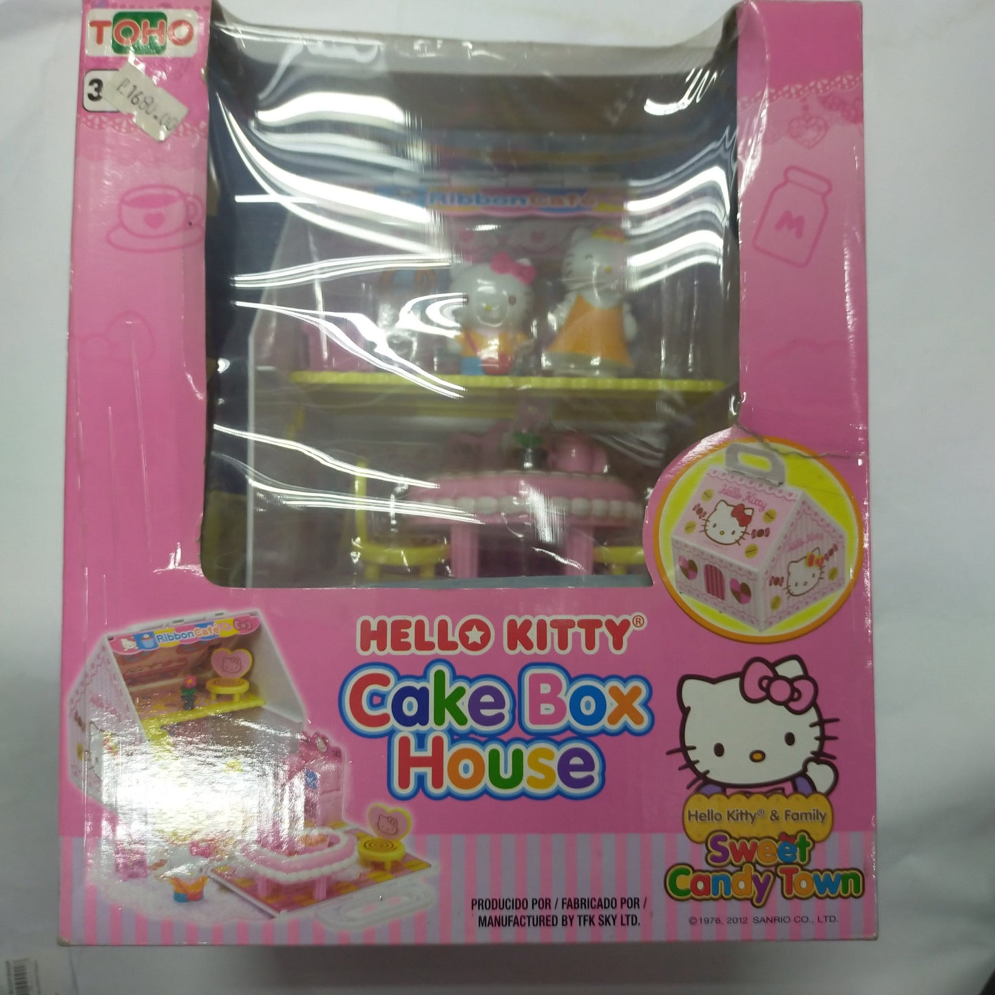 Play Set Sanrio Hello Kitty Cake Box House