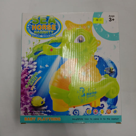 Musical Toy Sea Horse Naughty Flash Electric