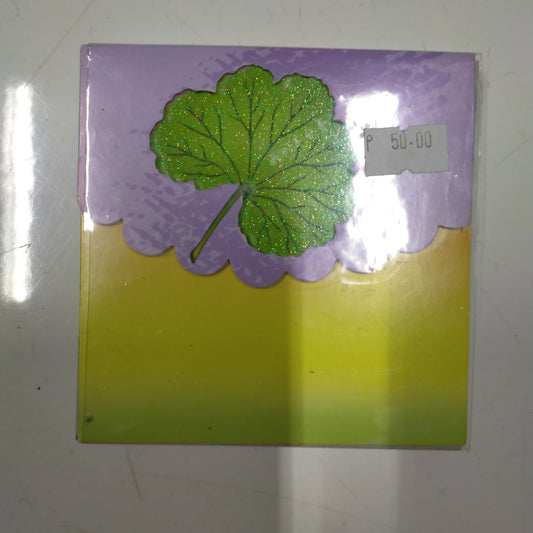 Memo Sheets Leaves Design