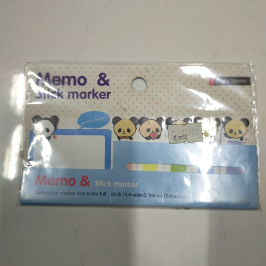 Memo & Stick Marker