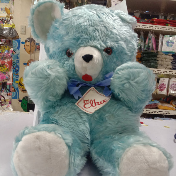 Stuffed Toy Bear Blue Elka