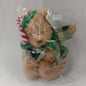Stuffed Toy Bear Santa Small