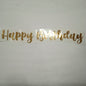 Sticker Happy Birthday Cursive