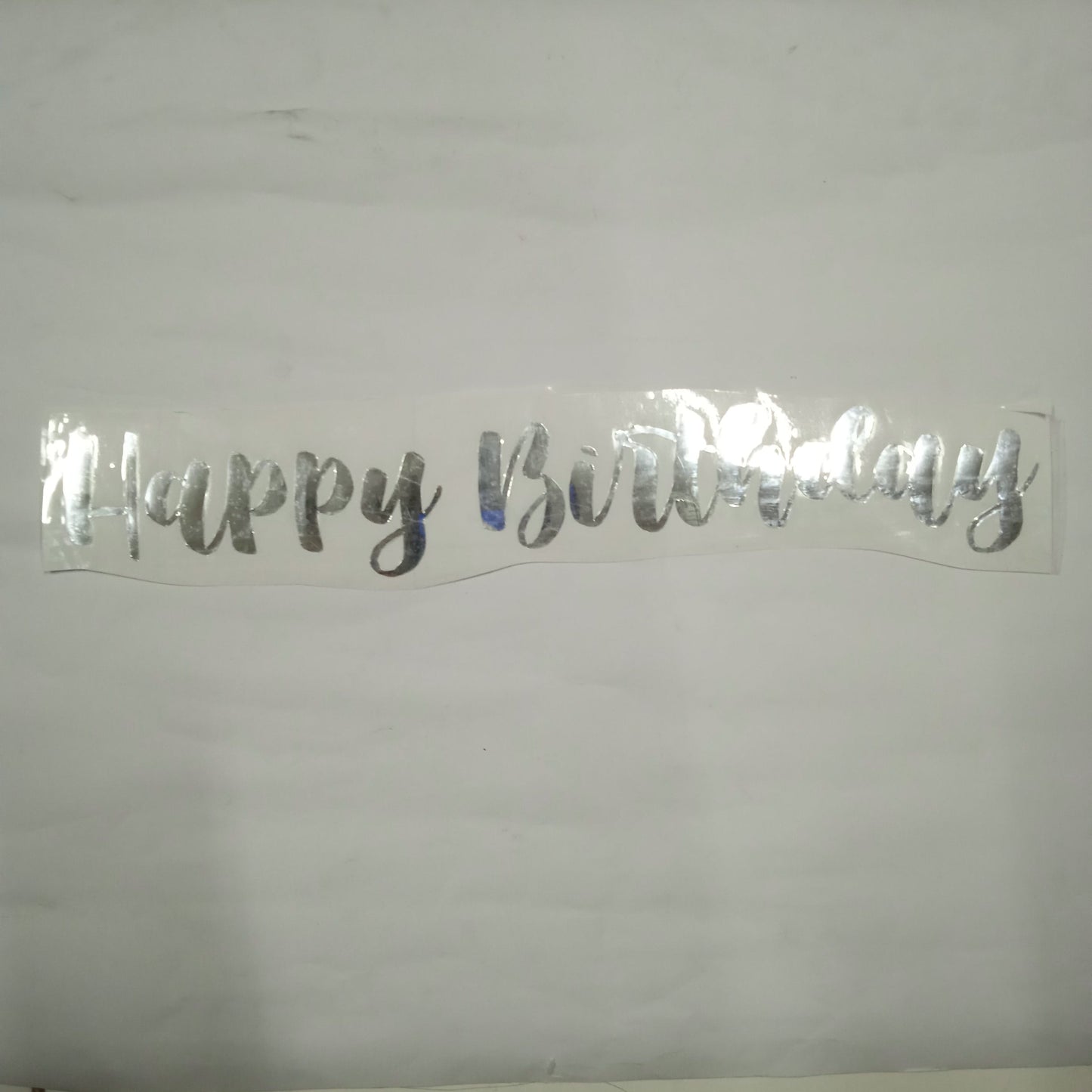 Sticker Happy Birthday Cursive