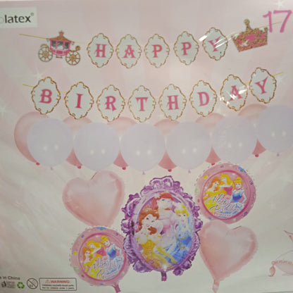 Foil Balloon Round Disney Princess