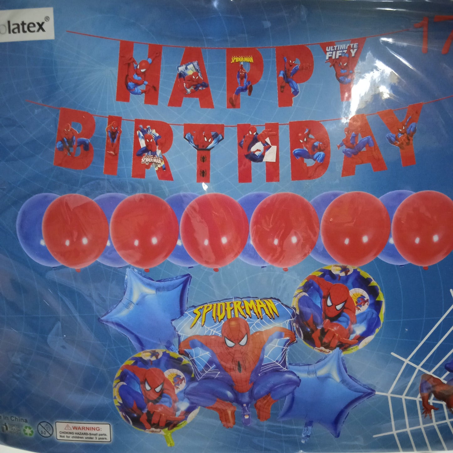 Foil Balloon Spiderman