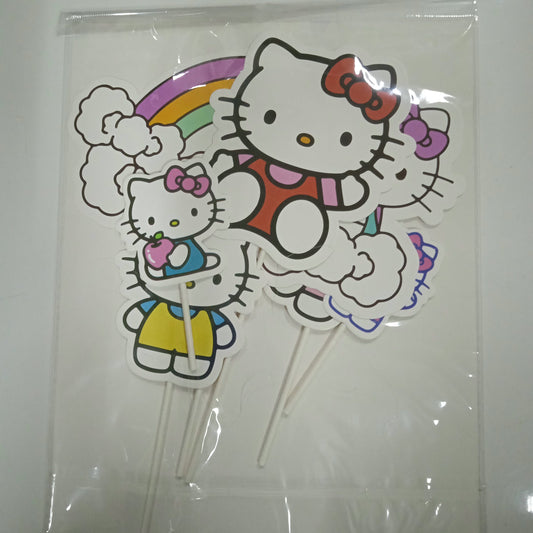 Cake Topper Decoration (6in1)