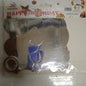 Banner Cutout Happy Birthday Metallic