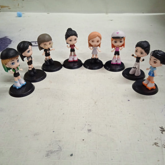 Figure Black Pink (8in1)