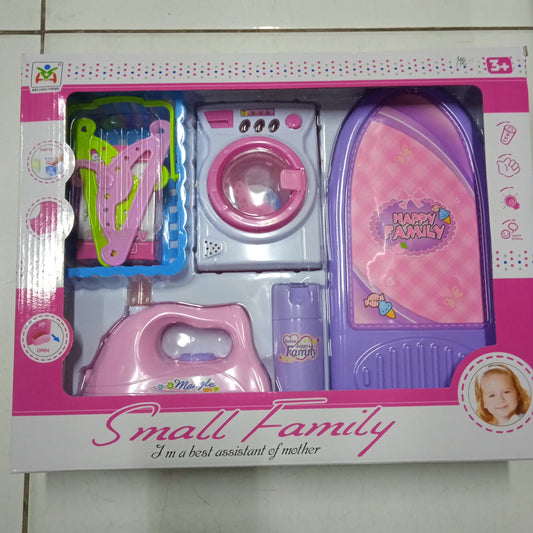 Play Set Small Family Ironing Set