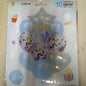 Foil Balloons Star and Heart Marble Colored Set (10in1)