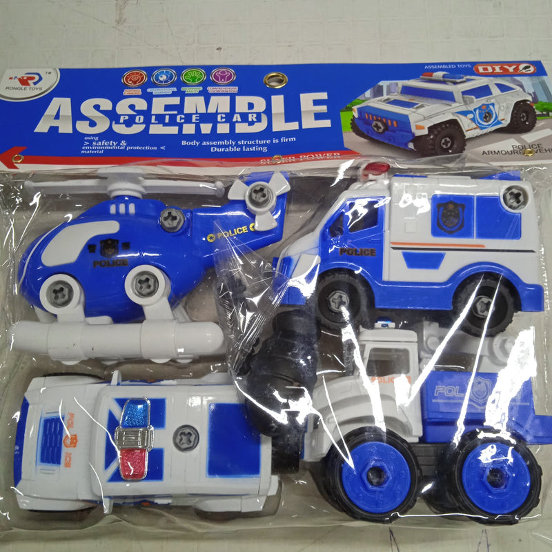 Toy Trucks Zhi Mei Xin DIY Vehicle (4in1) Assorted