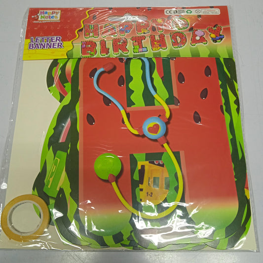 Banner Cutout Water Melon