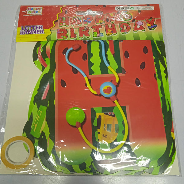 Banner Cutout Water Melon