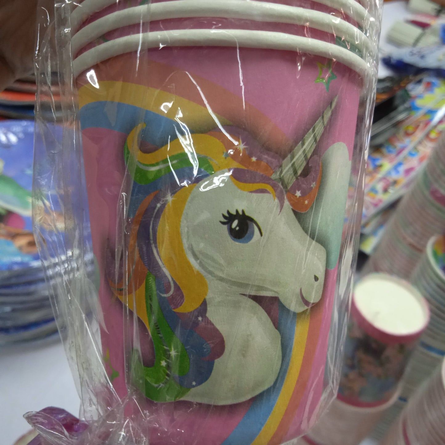 Paper Cups with Characters