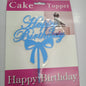 Cake Topper Plastic
