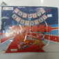 Foil Balloons with Banner Happy Birthday with Different Character