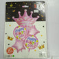 Foil Balloon Set (5in1) Happy Birthday Crown