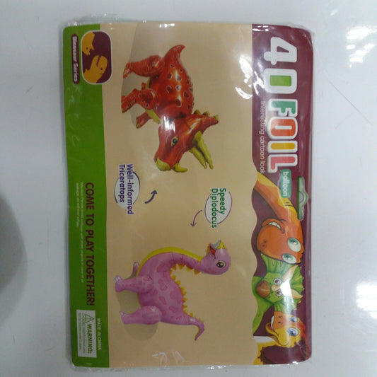 Foil Balloon Dinosaur 4D