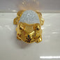 Figure Golden Frog Small Statue