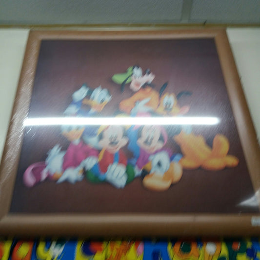 Picture Frame Mickey Wood