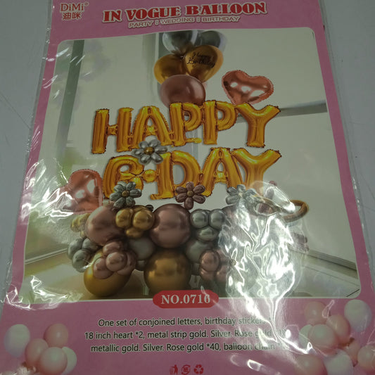 Décor Set In Vogue Balloon