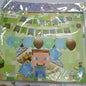Foil Balloons with Banner Happy Birthday with Different Character