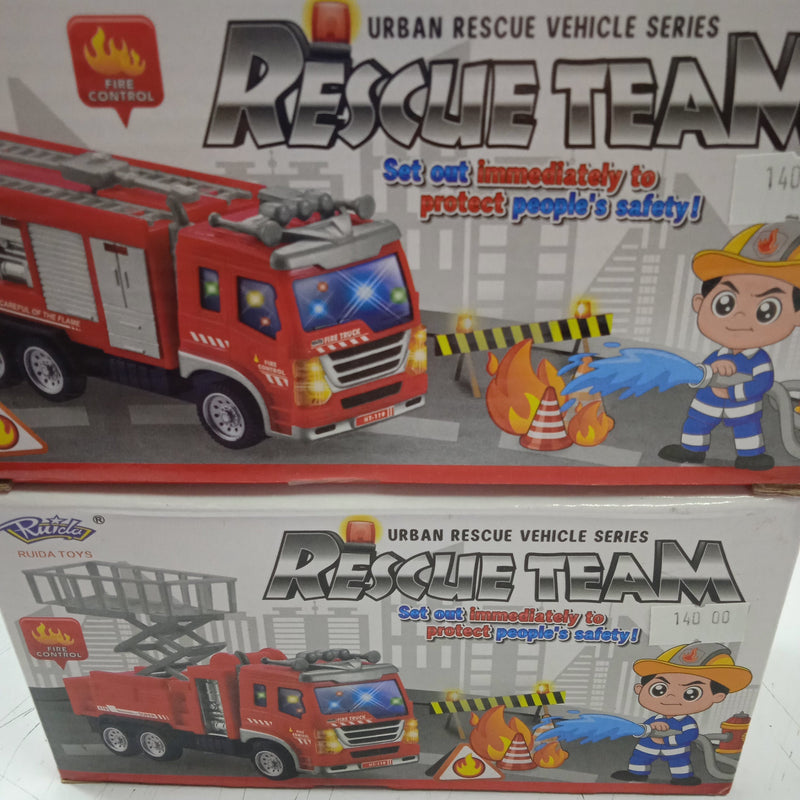 Toy Truck Rescue Team