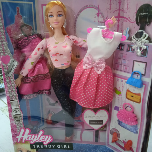 Doll Hayley with Dress