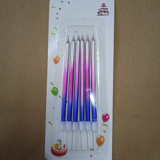Candle Multicolor Metallic