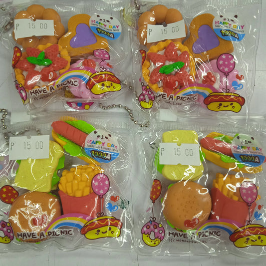 Eraser Set Food Design