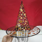 Hat Halloween Witch with Hair