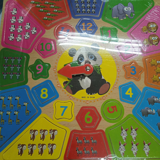 Puzzle Wooden Numbers