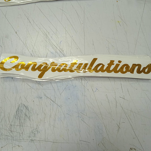 Sticker Congratulations