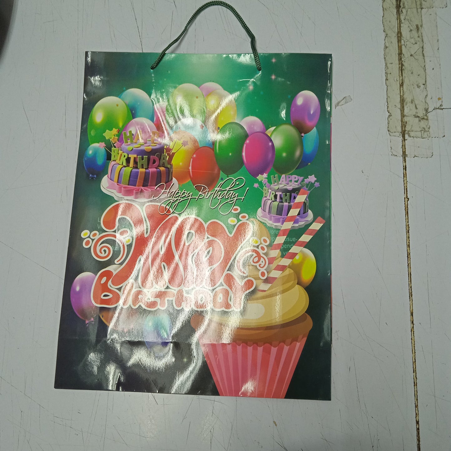 Paper Bag Happy Birthday