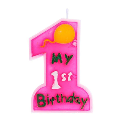 Candle My 1st Birthday