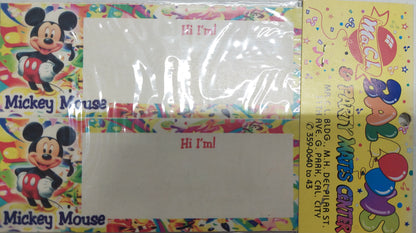 Name Tag Assorted