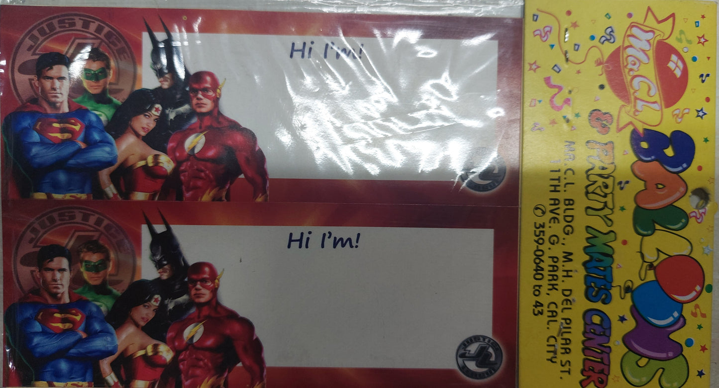 Name Tag Assorted