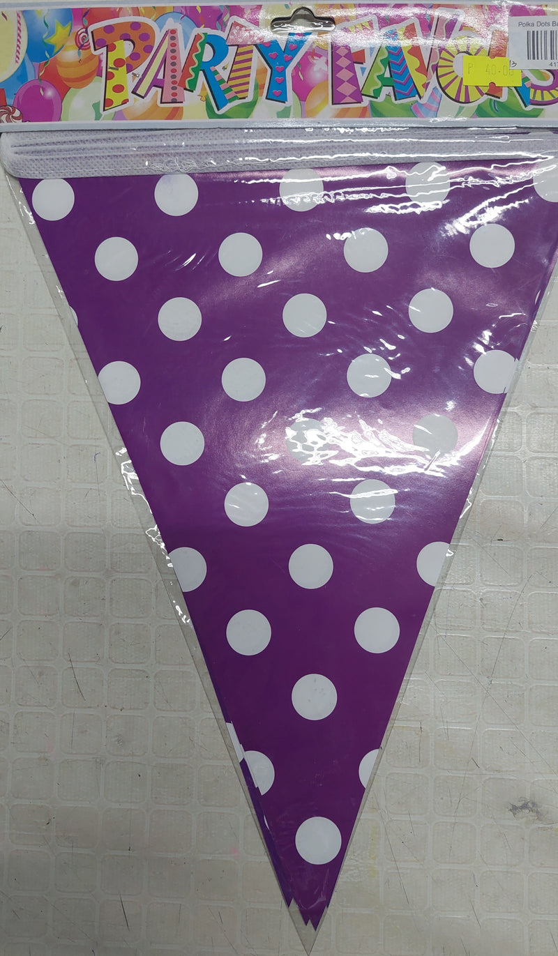 Banderitas Flaglets Polka Dots