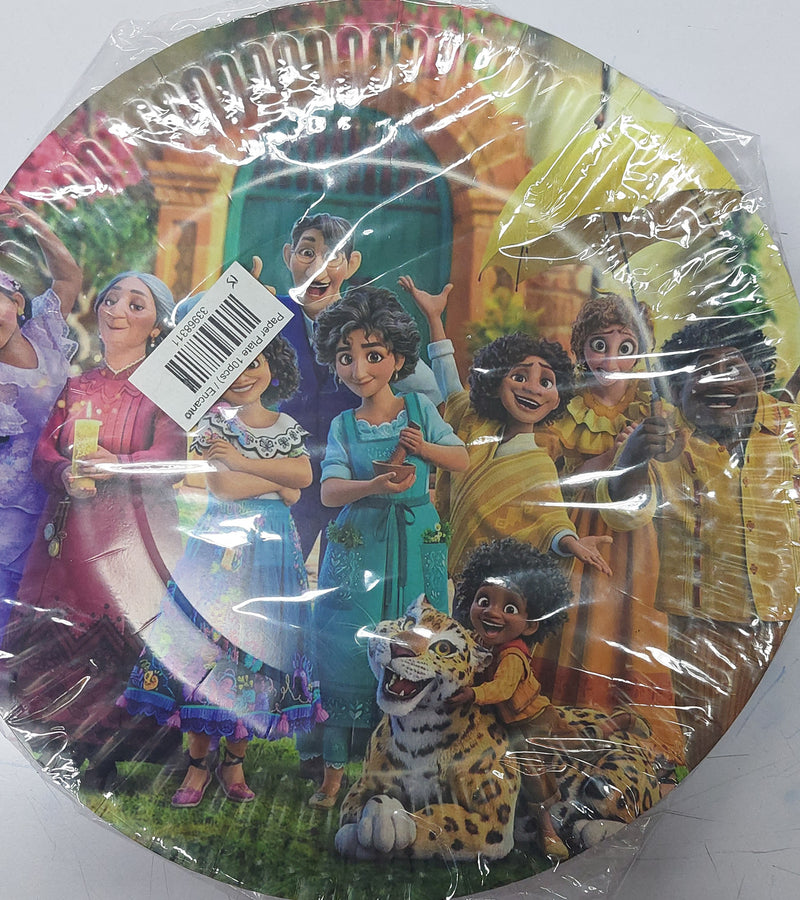 Paper Plate with Characters