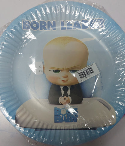 Paper Plate with Characters