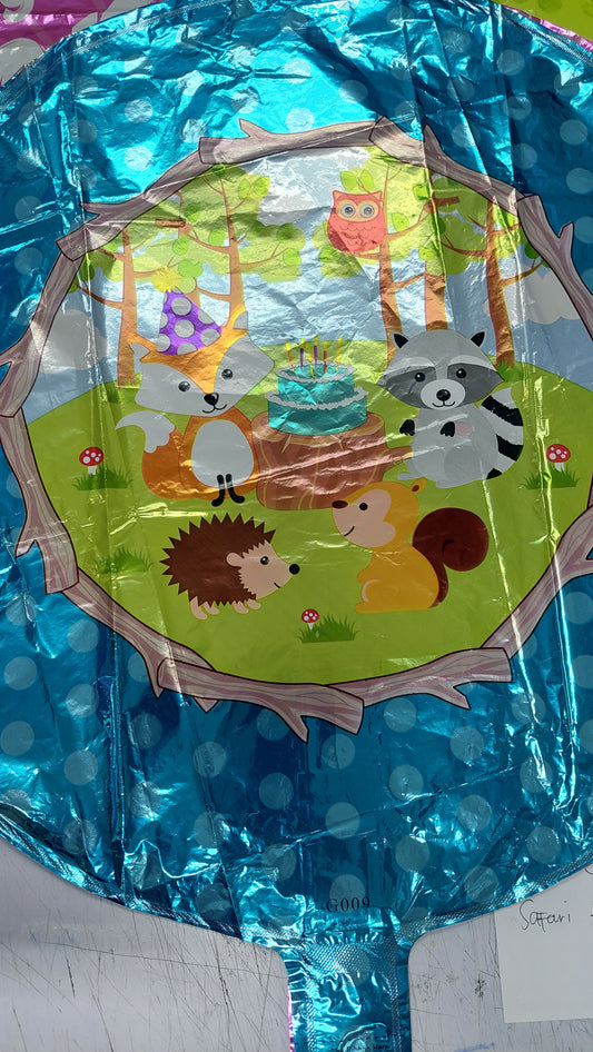 Foil Balloon Round Boho Round
