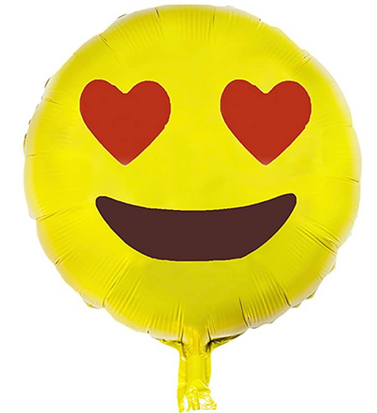 Foil Balloon Round Emoji