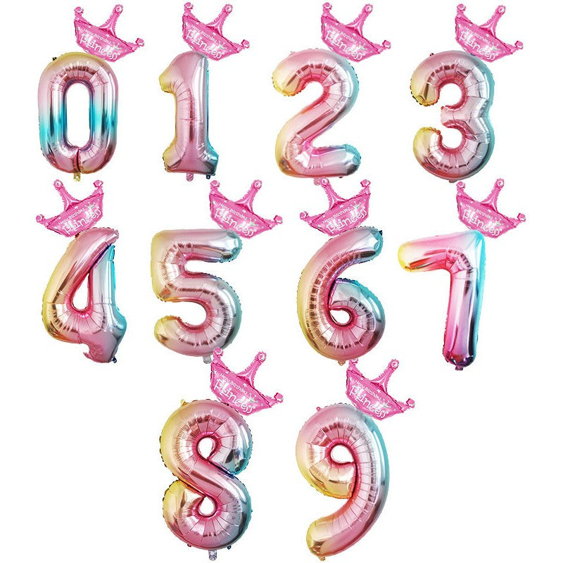 Balloon Foil Number – MACL Balloons and Party Mates Center