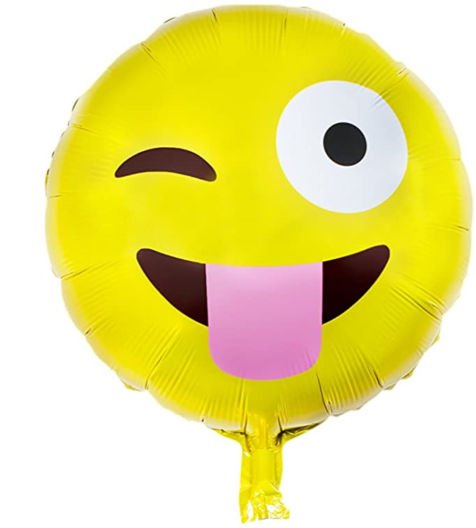 Foil Balloon Round Emoji