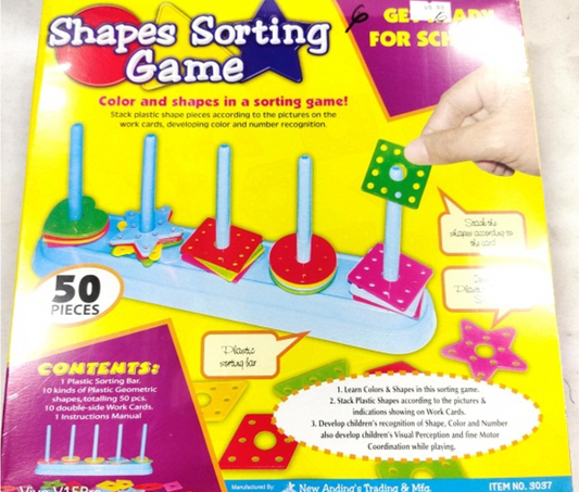 Game Shapes Sorting